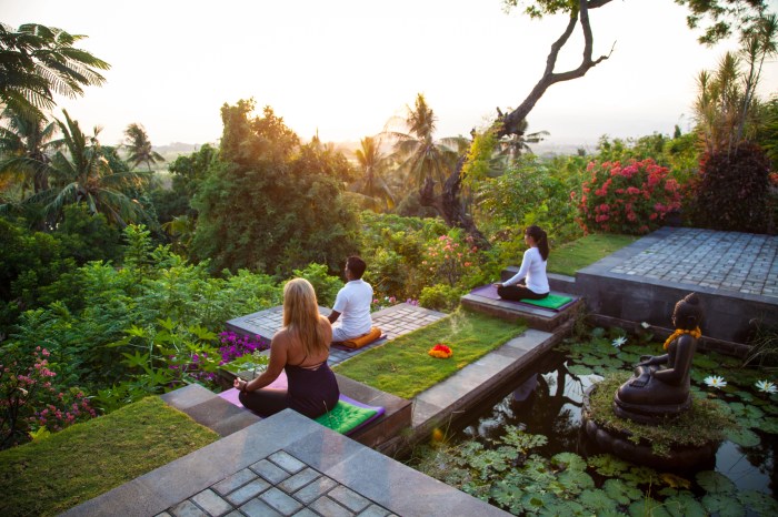 Yoga bali resort zen